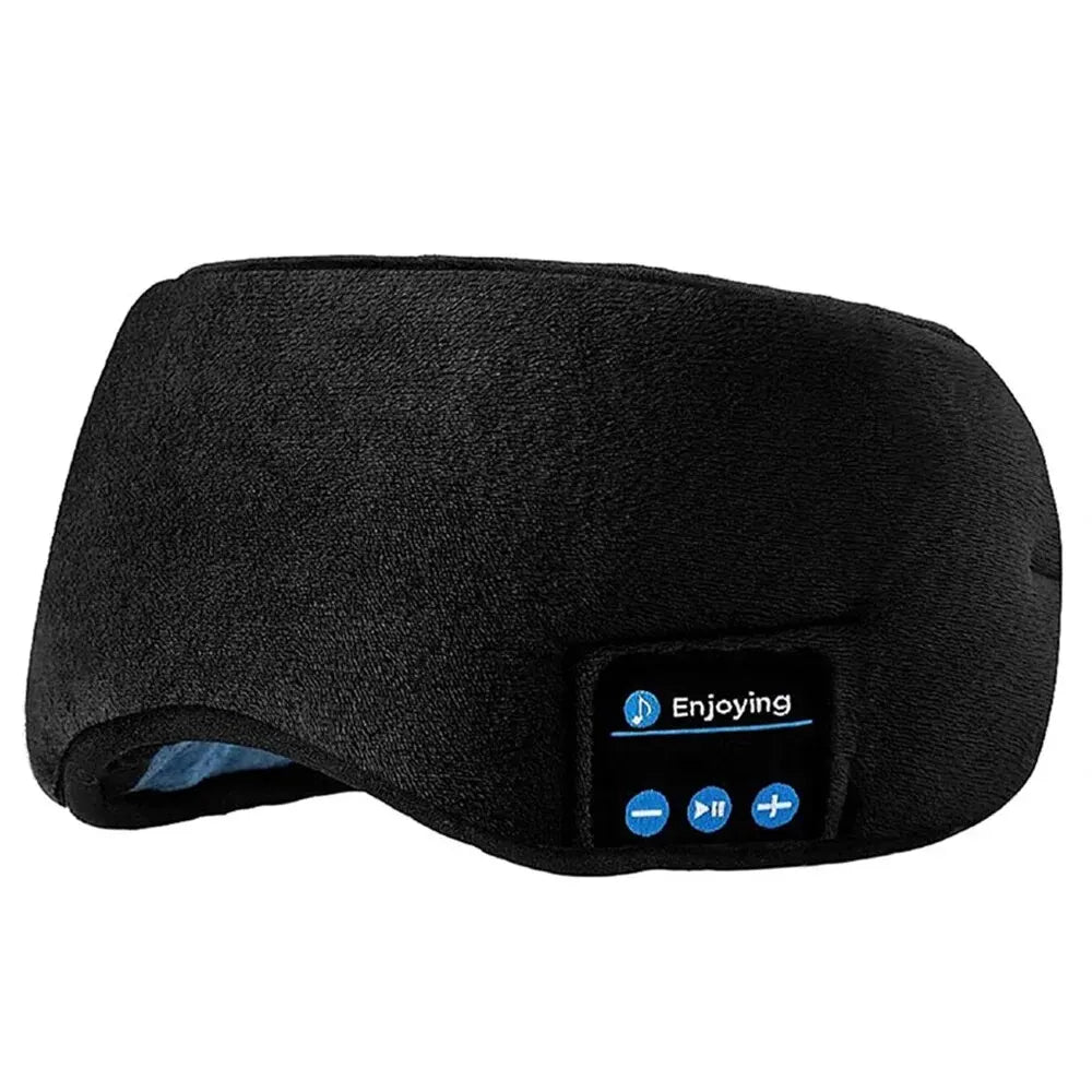 Sports Sleeping Headband Elastic Wireless Headphones Music Eye Mask