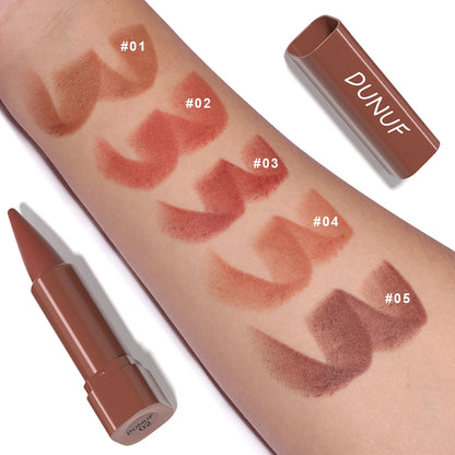 Gradient Lip Liner Pen with Matte Velvet Finish Smooth Lipstick