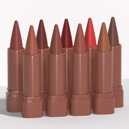 Gradient Lip Liner Pen with Matte Velvet Finish Smooth Lipstick