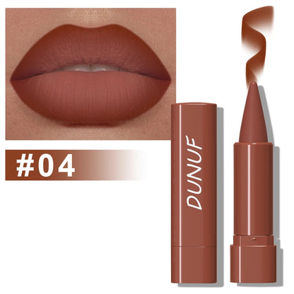 Gradient Lip Liner Pen with Matte Velvet Finish Smooth Lipstick